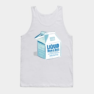 Liquid Drum & Bass Juice Carton ( 175 Bpm Club ) Tank Top